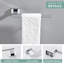 Porte-serviettes mural en acier inoxydable SUS304-121903407