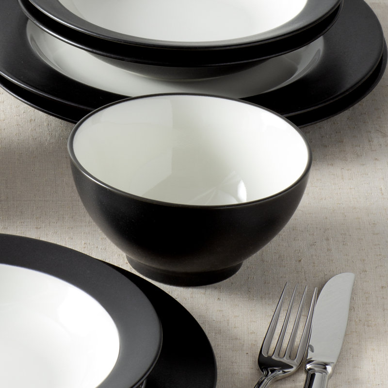Noritake Colorwave Rice Bowls, Graphite