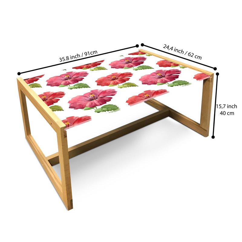 Jabez Sled Coffee Table, 90cm H x 62cm W x 40cm D