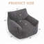 Fauteuil pouf Kannon Comfy, canapé-pouf paresseux en fausse fourrure pour salon, chambre et dortoir-1585734974-1588698044