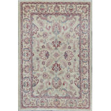 Hand-Knotted High-Quality Beige Area Rug