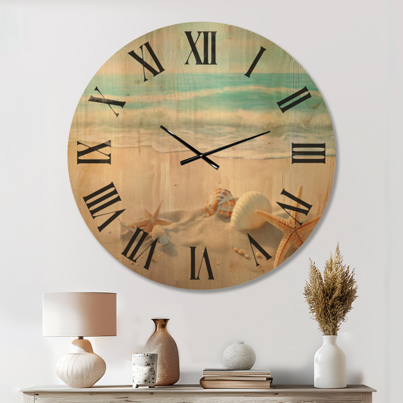 Horloge murale étoile de mer, Oversized