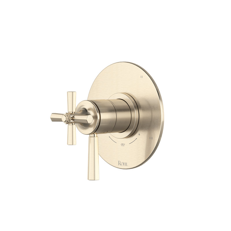 Garniture thermocompacte 1/2 "avec 3 fonctions Modelle, Nickel satiné