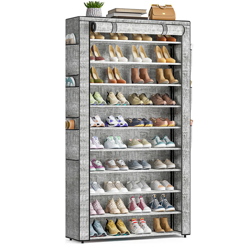 16 Pair Shoe Storage Cabinet