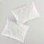 Doux et housse de couette géométrique en chenille 3 pièces en coton pour lit double / grand lit, double / grand avec motif, acarien