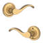 Lifetime (PVD) Satin Brass Door Lever