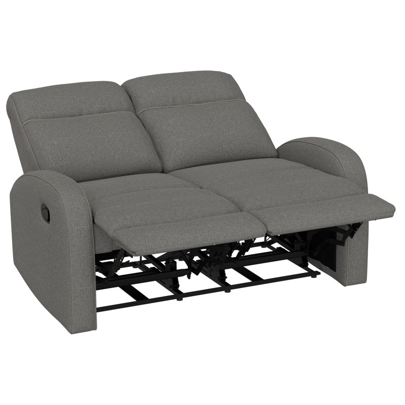 gray reclining loveseat, Gray