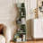 69.8" Industrial Bookcase with Metal Frame-1715578188