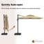 Parasol en porte-à-faux Kimberlee-153972127