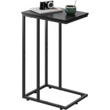 C Shaped End Table Side Table For Couch, Sofa And Bed