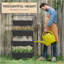 Lit de jardin surélevé Outsunny, ensemble de jardinières verticales à 4 niveaux, 4 boîtes à fleurs d'extérieur avec support, jardin surélevé à conception surélevée pour légumes, fleurs et herbes, noir