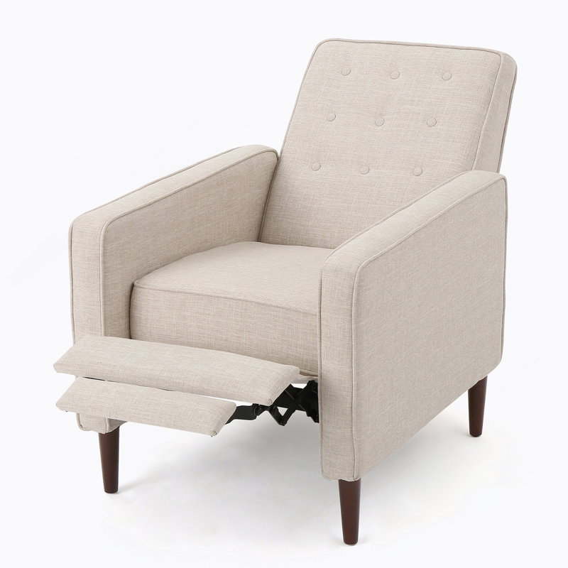 Fauteuil inclinable, Tissu - Beige