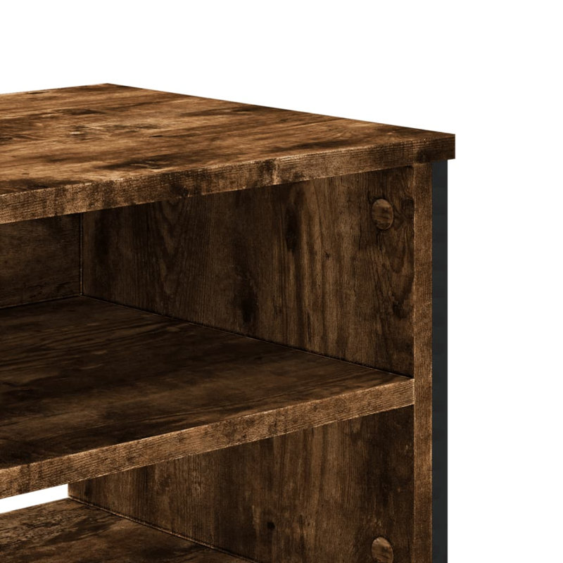Andan Unfinished TV Stand, Smoked Oak, 122cm
