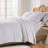 Greenland Home Fashions Ruffled White 3-Piece King Size Quilt Set 105x95 + 20x36 (2)-25244233