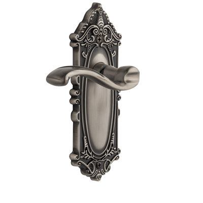 Grandeur Grande Victorian Plate Double Dummy with Portofino Lever
