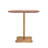 Solid Wood Top End Table