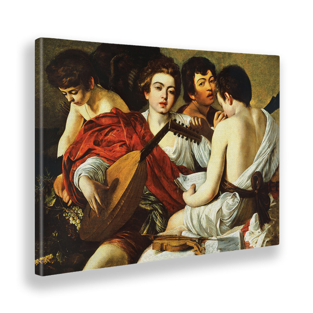 Wandbild Concert von Caravaggio