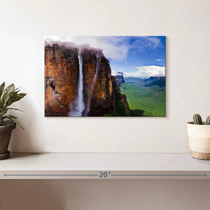 Alvord Wispy Angel Falls, H 8 po x l 12 po