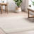 Yulia Geometric Bands Machine Washable Area Rug-2001026628