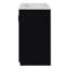 Ensemble de meuble-lavabo 36 po avec lavabo en céramique, meuble de rangement pour salle de bain, ensemble de meuble-lavabo autoportant avec 3 tiroirs et portes à fermeture douce-478088128