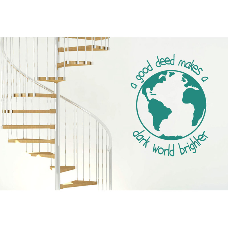 Wall Decal, Large, Aqua Green