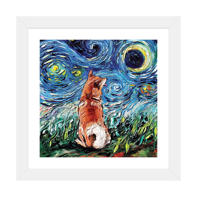" Shiba Inu Night " by Aja Trier