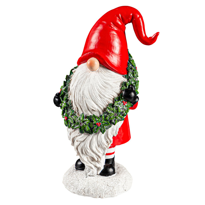 Gnome dans la statuaire des neiges
