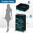 4 Drawer Dresser for Bedroom, Narrow Chest of Drawers, Wooden Top and Study Iron Frame 18"x37.5"-(WxH)