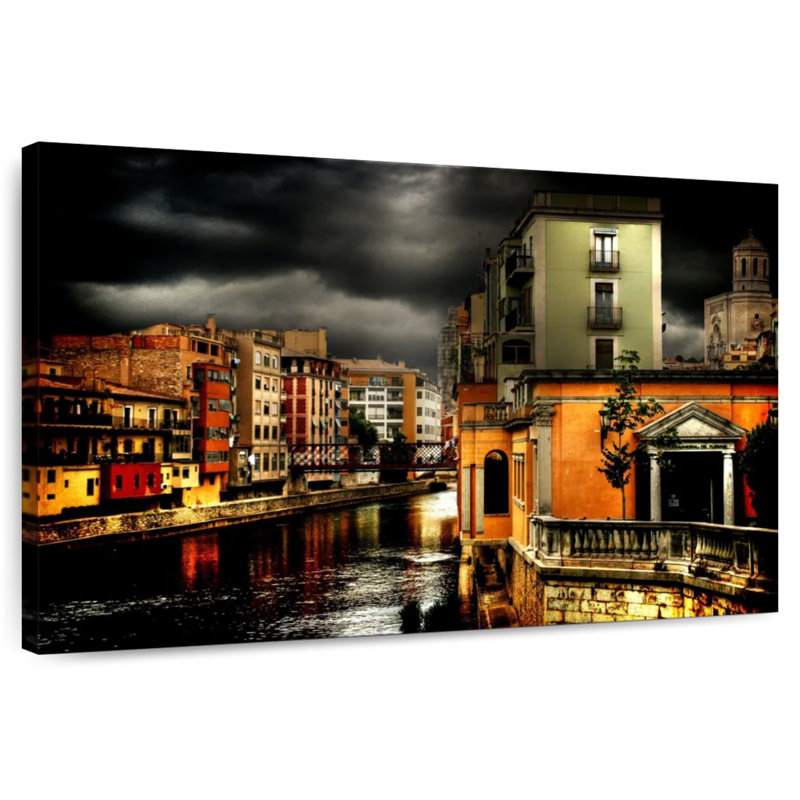 Nicci Venice Stormy Night, 34" H x 51" W