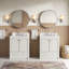 Aula 30" Bathroom Vanity with 2" Thassos White Quartz Countertop-86268749
