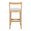 Tabouret en bois d'hévéa-206533591