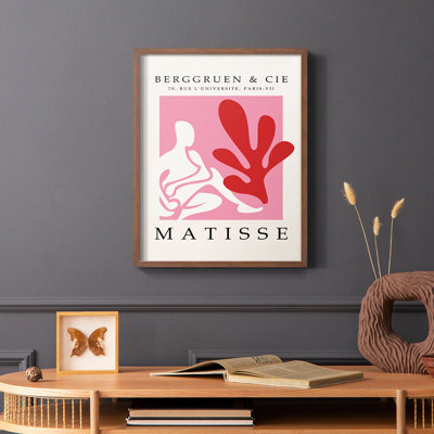 Matisse Cxxiv, reproduction encadrée - bois massif