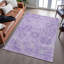 Premium Machine Washable Wayne AMF1102 Damask Rug-1168229957
