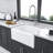 24'' L Single Bowl Ceramic Kitchen Sink