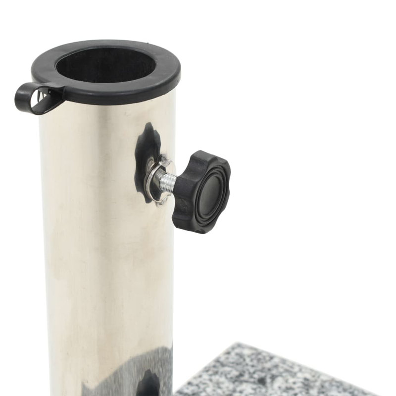 Suchin 10.5kg Stone Free Standing Umbrella Base, Grey