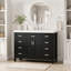 Meuble-lavabo classique avec lavabo intégré et plusieurs tiroirs de rangement pour une organisation élégante de la maison-1980829416