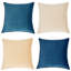 Velvet Reversible Pillow Cover-82001731-82001742
