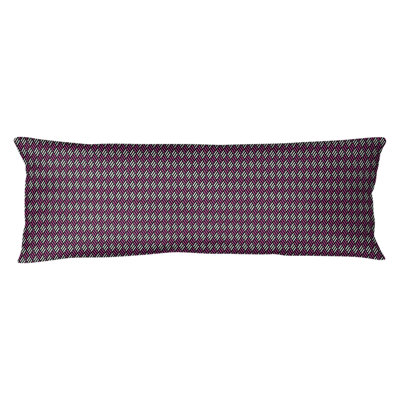 Coussin lombaire à carreaux à rayures