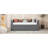 Upholstered Daybed With Ergonomic Design Backrest And 2 Drawers-1582753045