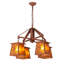 Rustic Lodge 4 - Light Chandelier-16183356