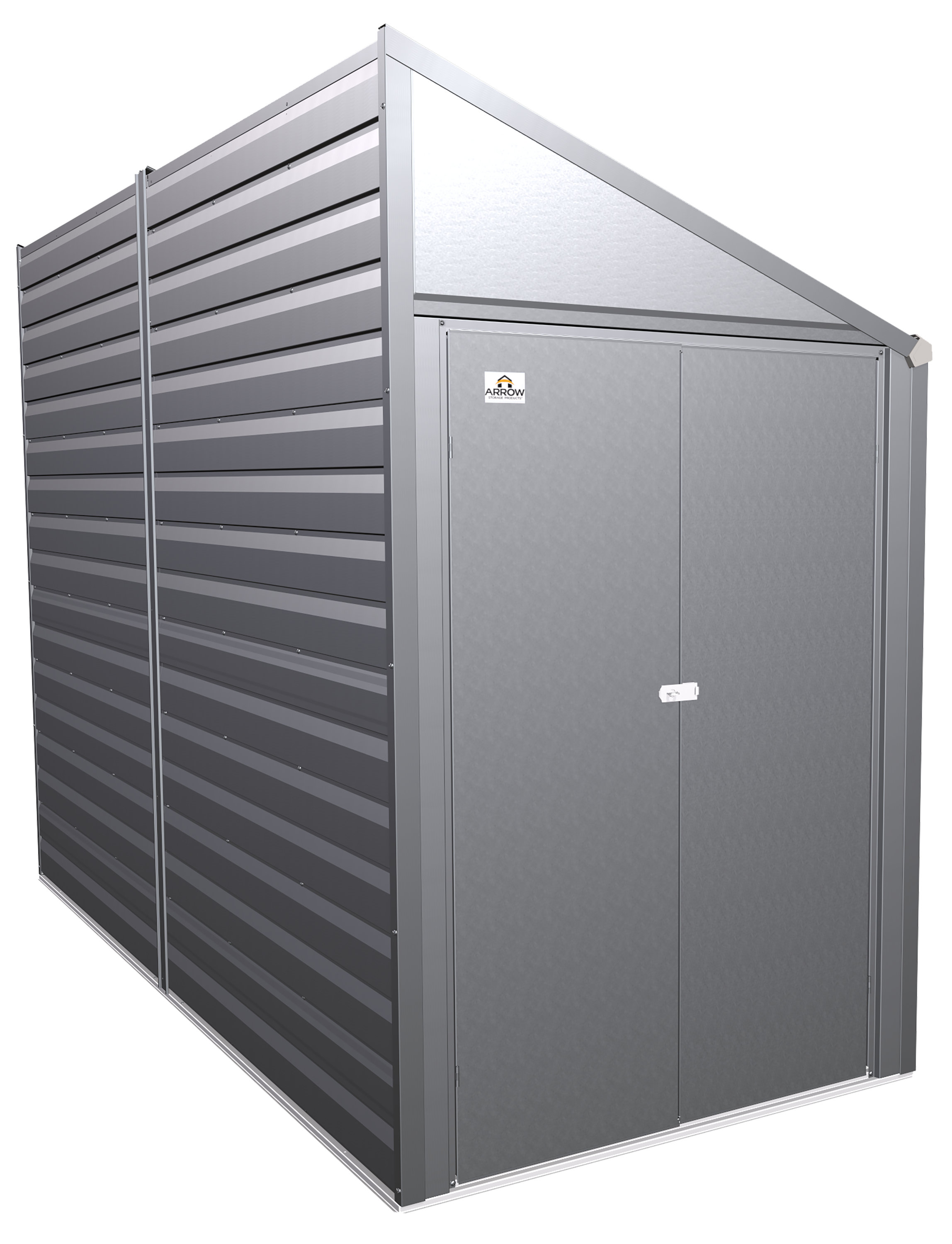 Arrow Yardsaver 4 Ft W X 10 Ft D Metal Storage Shed Wayfair 0655