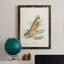 Toile encadrée de qualité supérieure Hawk Owl - prête à être accrochée-604141485-604141484