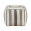 Square Floor Seat - Non-Slip Pouf, Multi-Colour Pouf Fabric, Spot Clean,