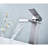 Waterfall Spout Bathroom Faucet,Single Handle Bathroom Vanity Sink Faucet-125231610