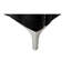 Causeuse en velours noir 53 po avec 2 coussins Bayberry