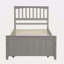 Lit plateforme simple avec lit gigogne-695590515