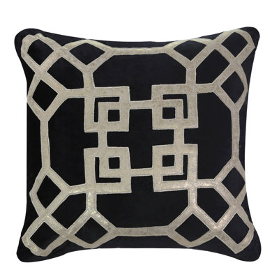 Aadhya Geometric Square Throw Cushion