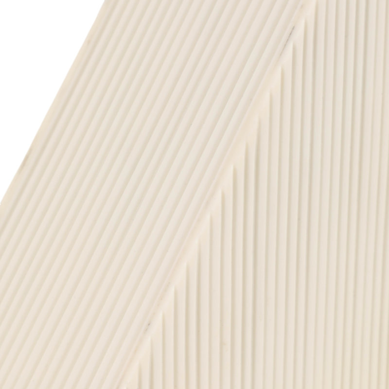 Serre-livres décoratifs abstraits à angle droit pour bibliothèques et bureau - Ensemble de 2 libellés modernes pour la maison ou le bureau, ivoire