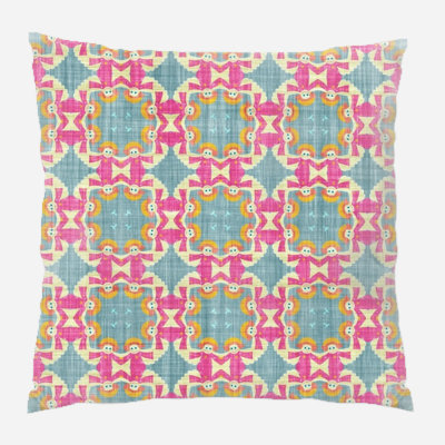 Reversible Throw Pillow
