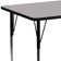Goddard 24''W x 48''L Rectangular HP Laminate Activity Table - Adjustable Legs
